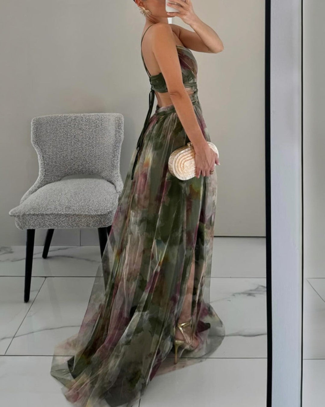 Catalina- Vestido Elegancia Floral (Edición limitada)