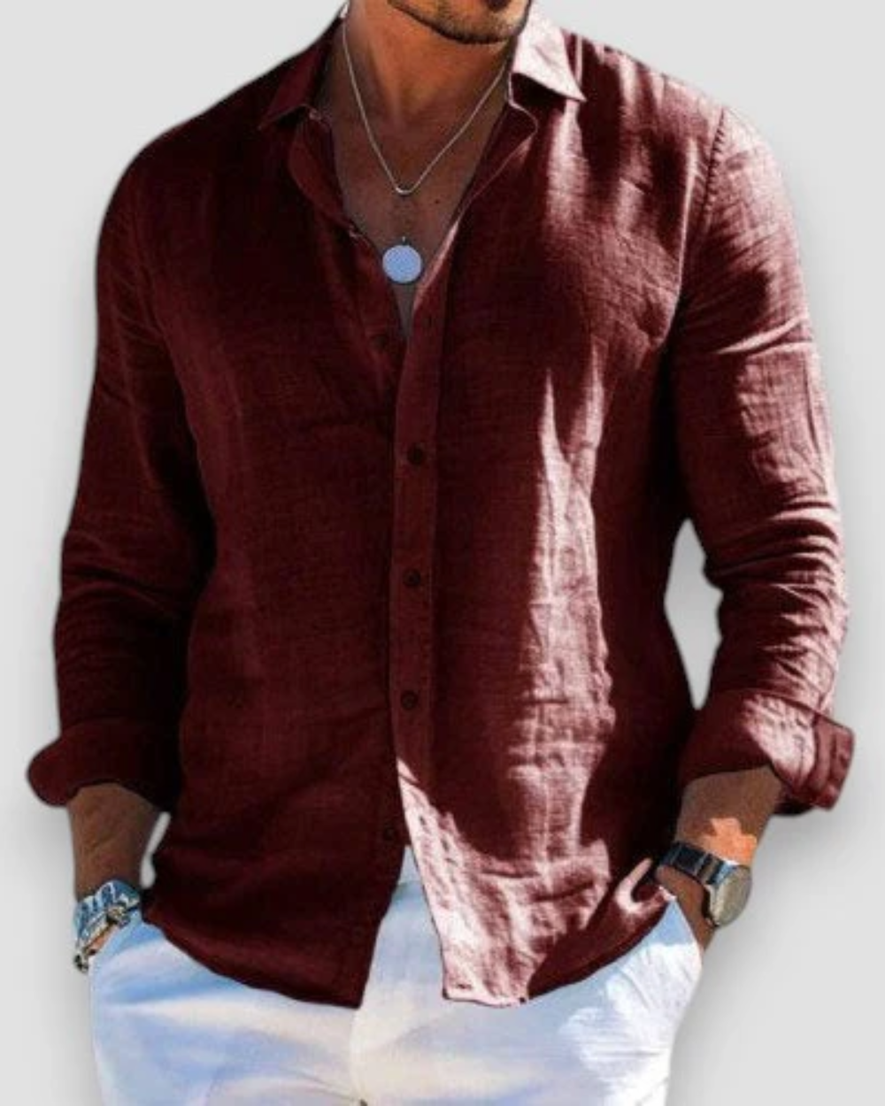 Camisa clásica de hombre | KÀLIA - vista 10