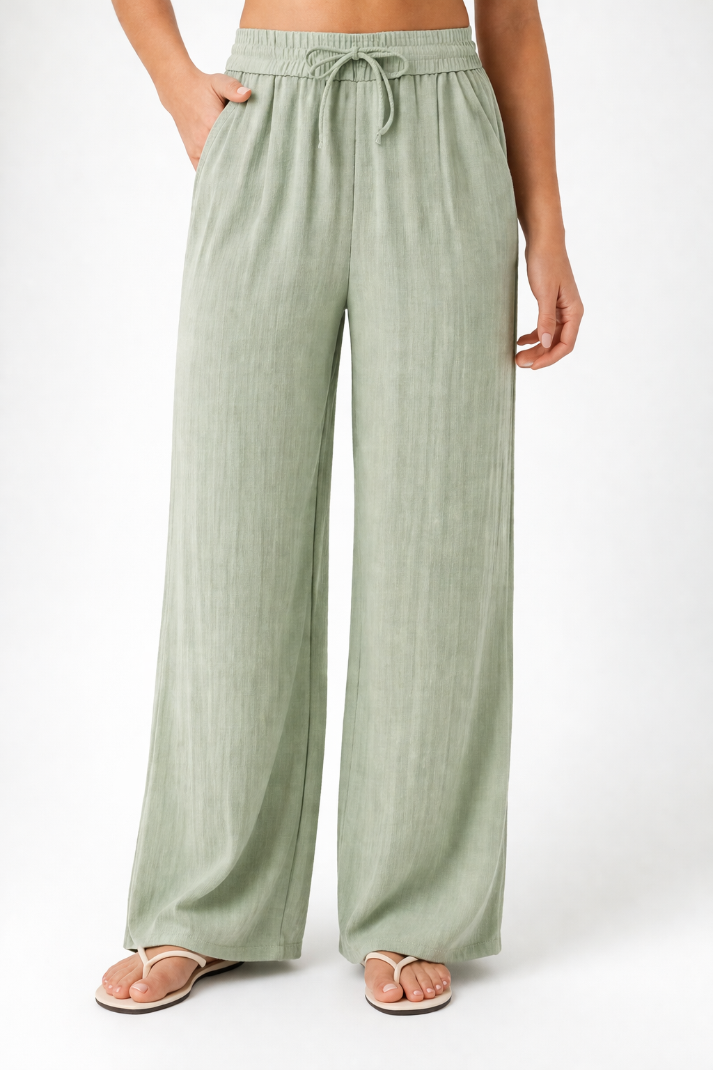 Alma- Pantalón de lino