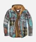 Tomás - Chaqueta patchwork de cuadros