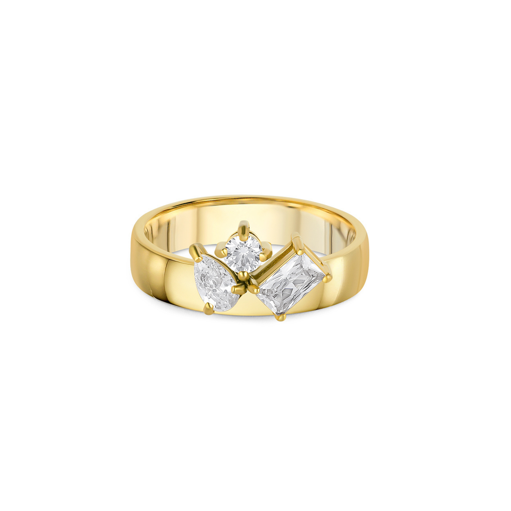 Fernanda - Anillo con diamantes