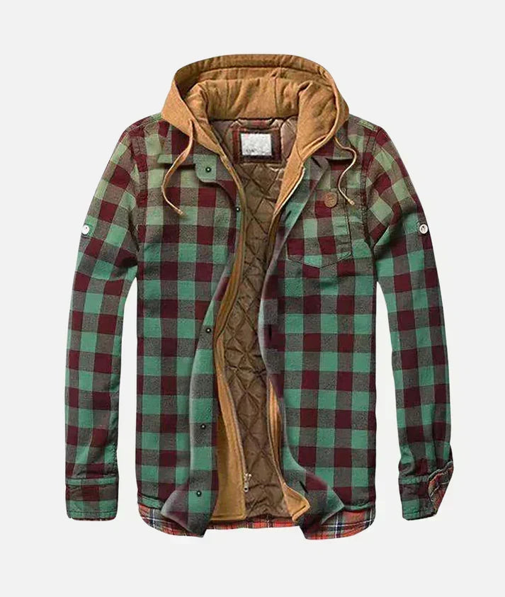 Tomás - Chaqueta patchwork de cuadros