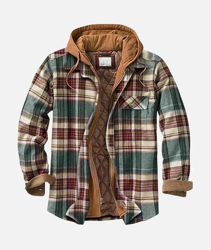 Tomás - Chaqueta patchwork de cuadros