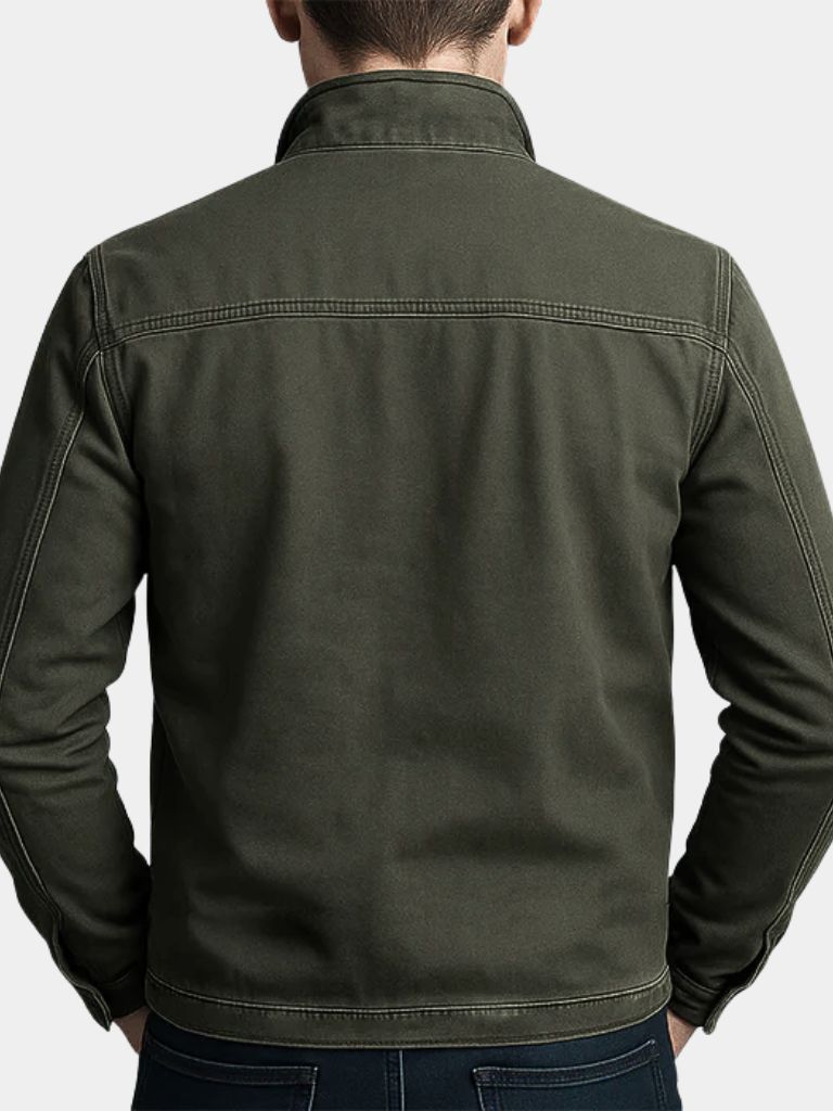 Valmont - Field Jacket vintage verde oliva