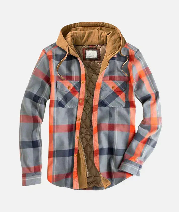 Tomás - Chaqueta patchwork de cuadros