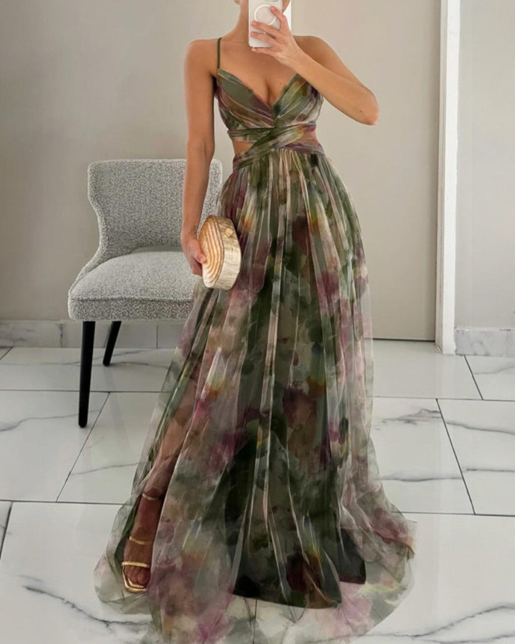 Catalina- Vestido Elegancia Floral (Edición limitada)