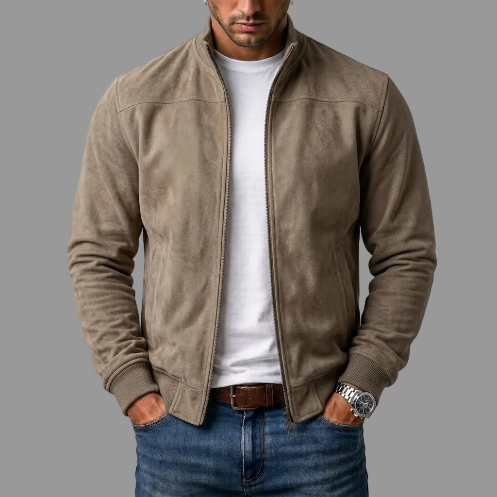 Facundo - Chaqueta bomber de ante