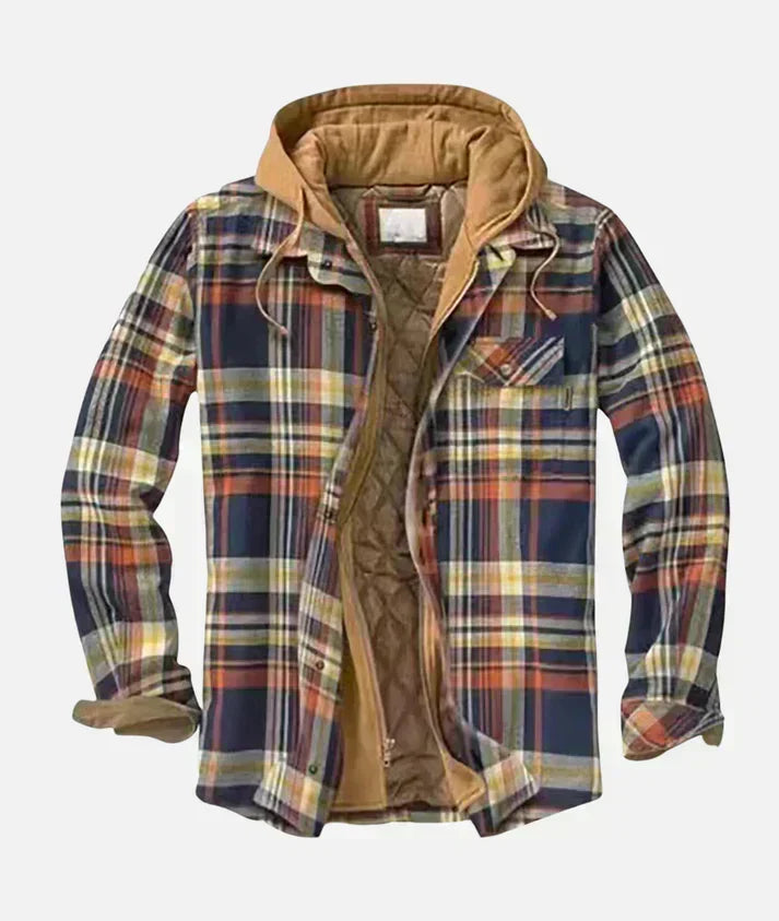Tomás - Chaqueta patchwork de cuadros
