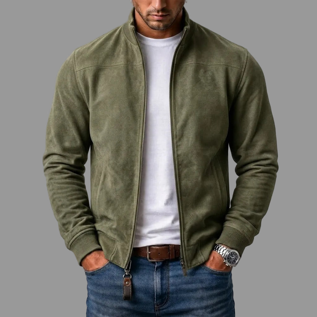 Facundo - Chaqueta bomber de ante