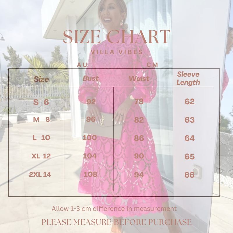 Maya - Vestido de encaje rosa jazmín