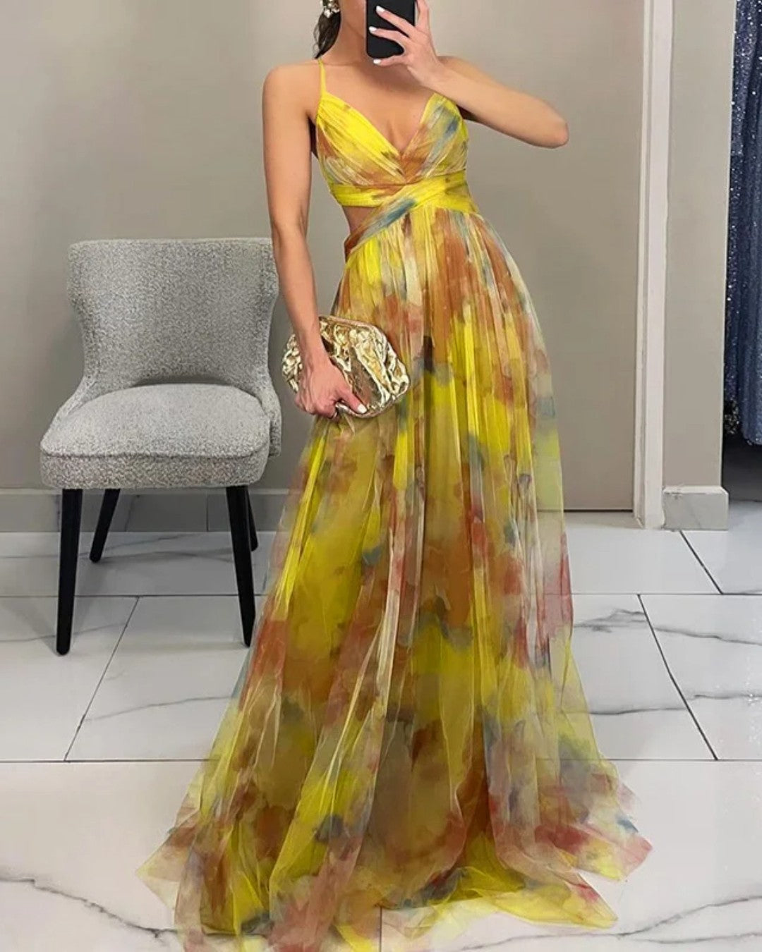 Catalina- Vestido Elegancia Floral (Edición limitada)
