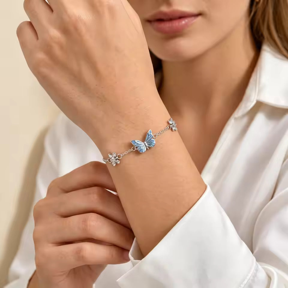 Iris - Pulsera mariposa luminiscente