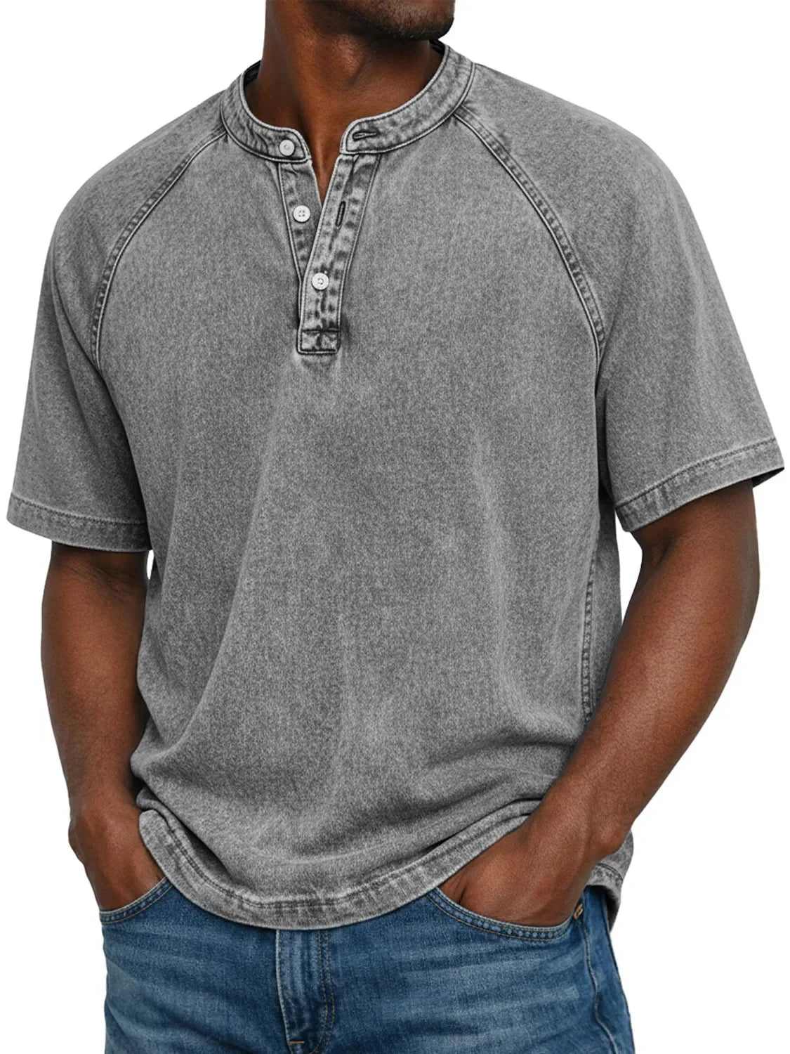 Santiago - Camisa vintage de botones