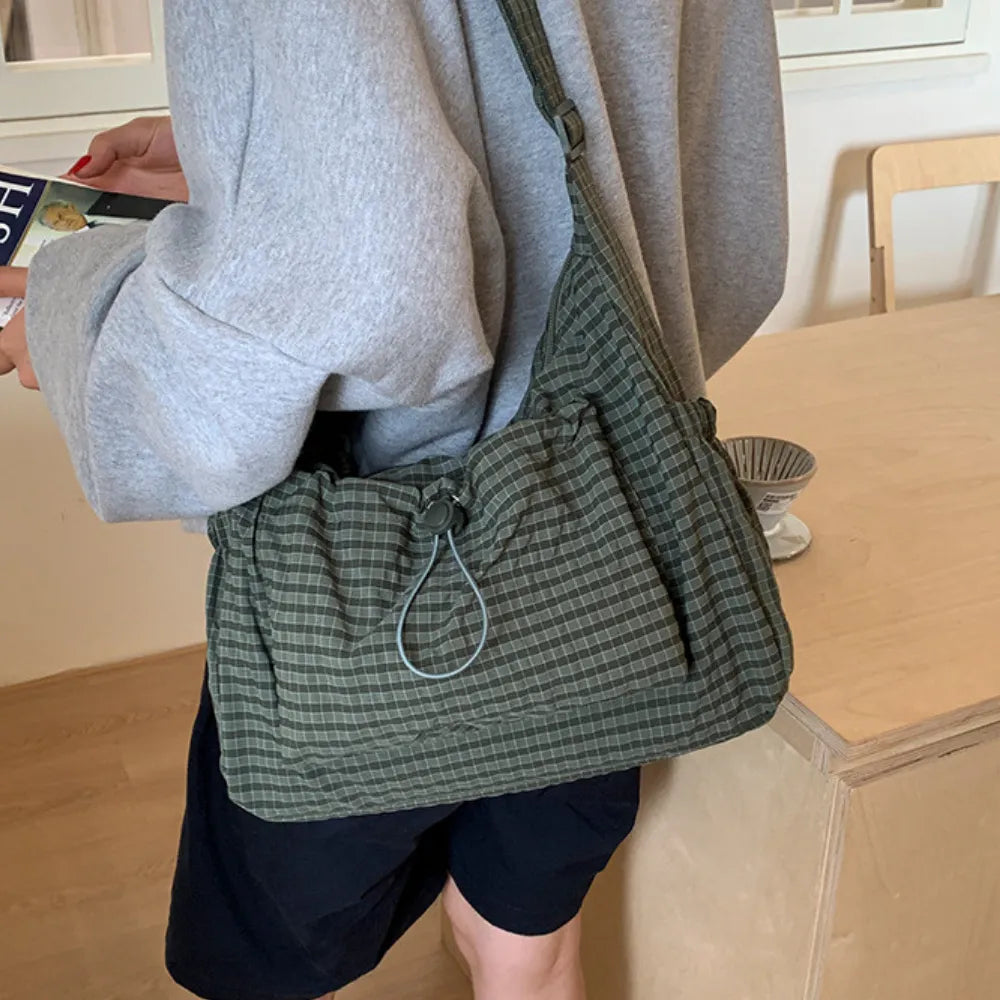 Adriana - Bolso bandolera de cuadros