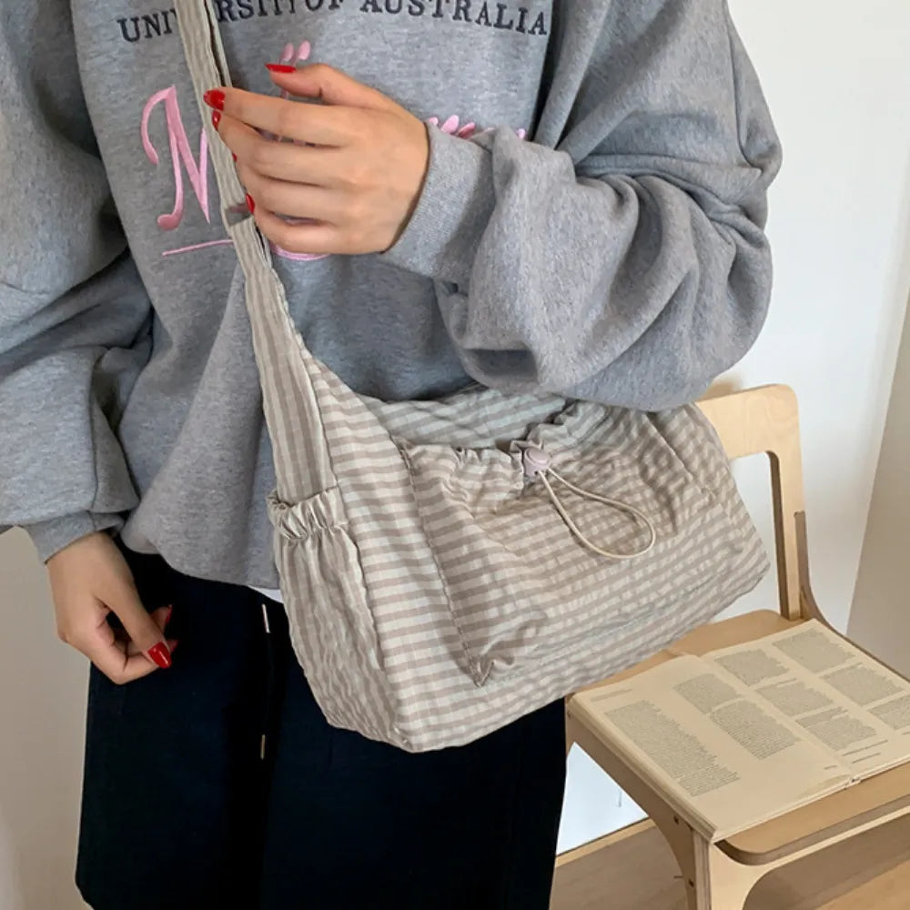 Adriana - Bolso bandolera de cuadros