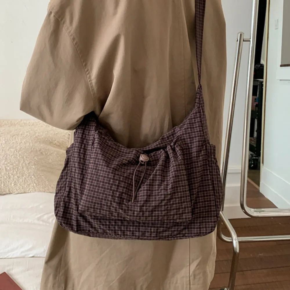 Adriana - Bolso bandolera de cuadros
