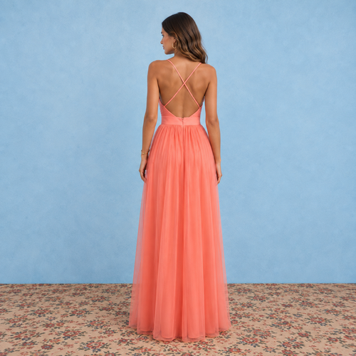 Alina- Vestido largo
