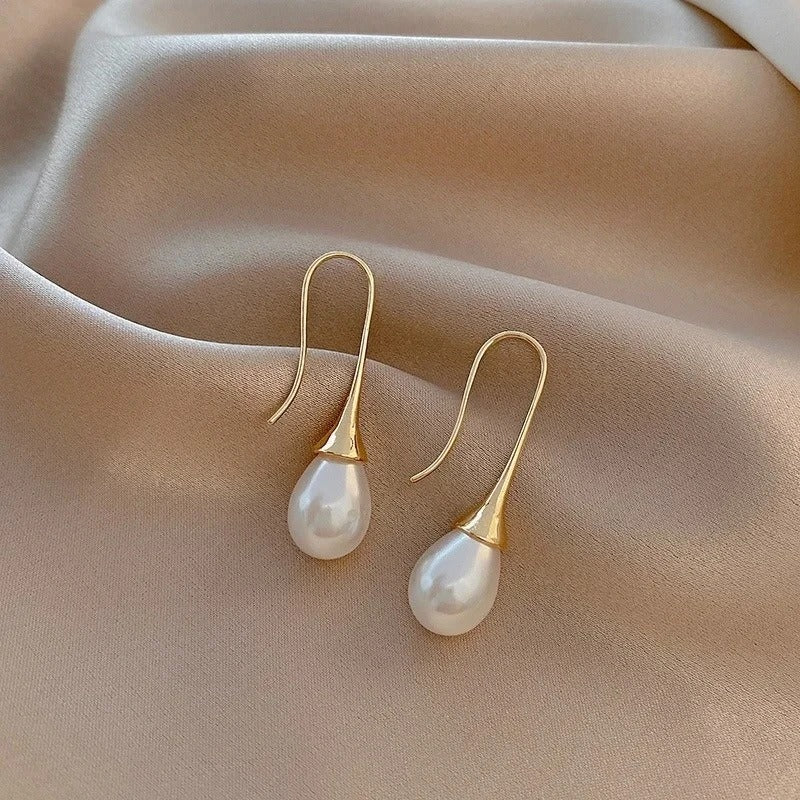 Tina - Pendientes clásicos «Pearl Beauty»