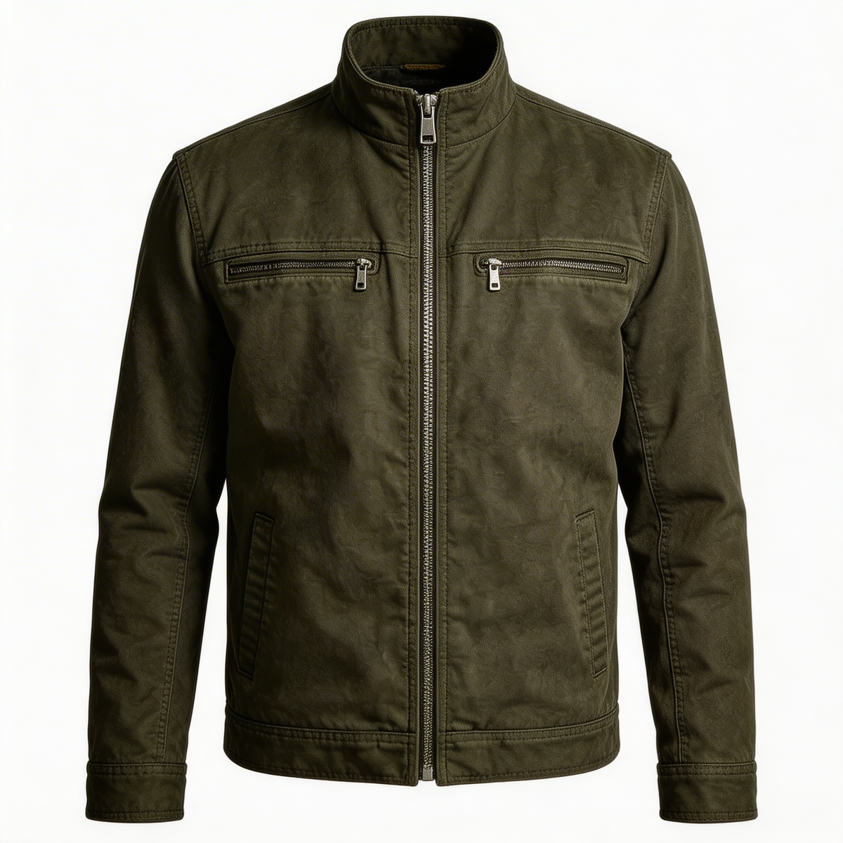 Valmont - Field Jacket vintage verde oliva