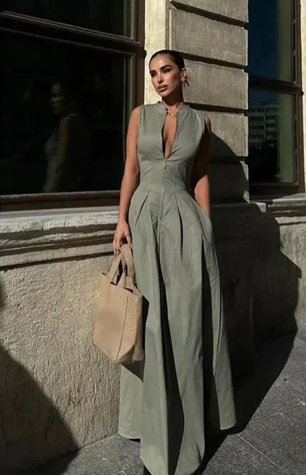 Lia- Vestido largo sin mangas