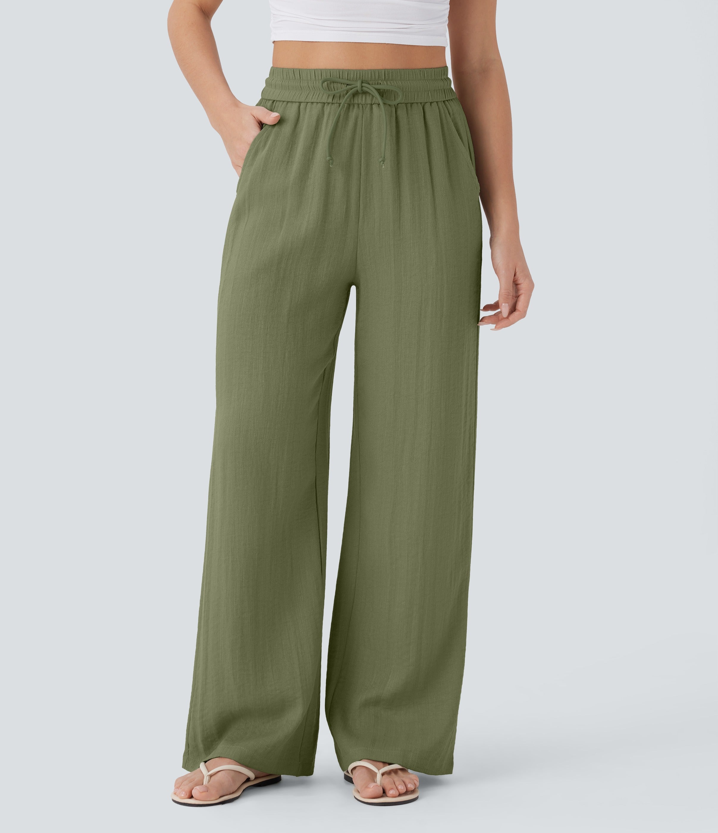 Alma- Pantalón de lino