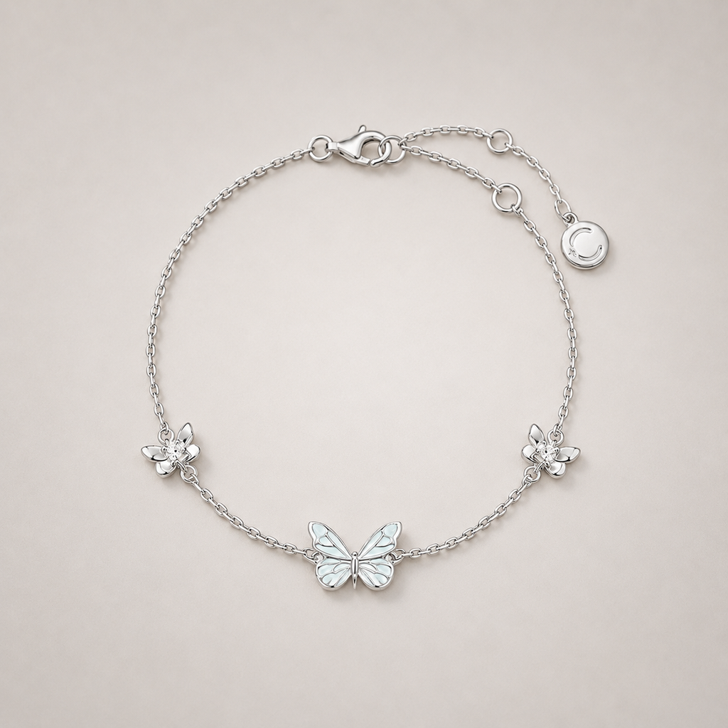 Iris - Pulsera mariposa luminiscente