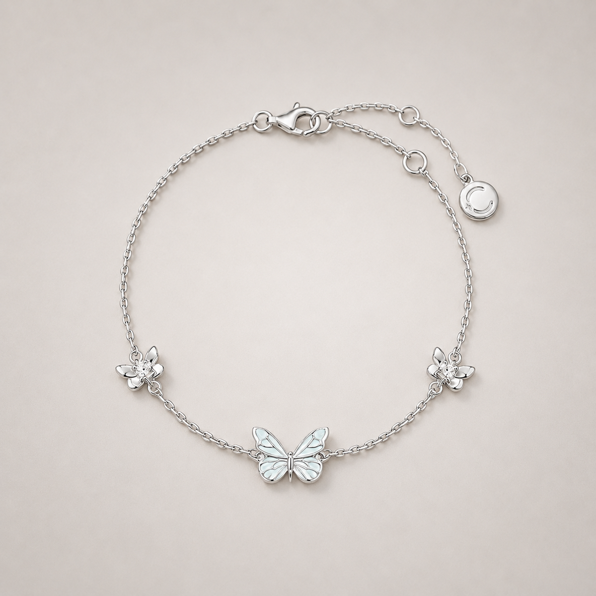 Iris - Pulsera mariposa luminiscente